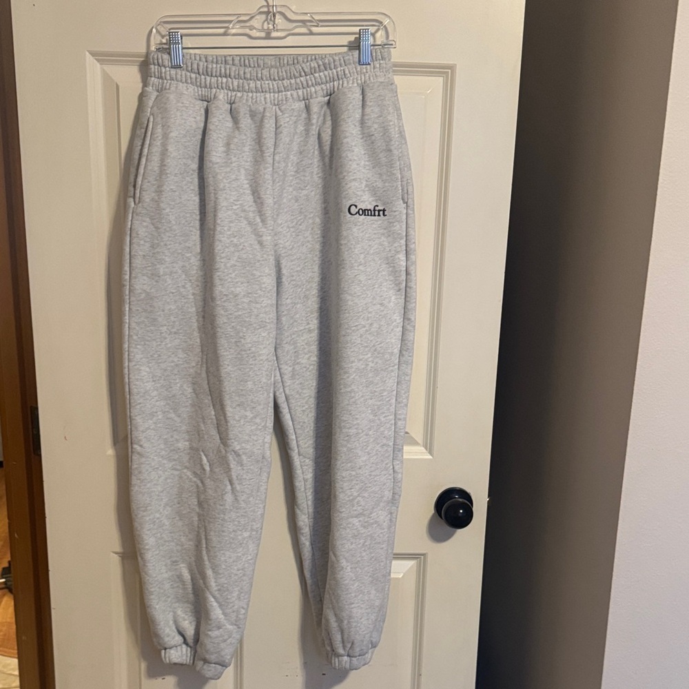 Gray women Jogger Pant Comfrt